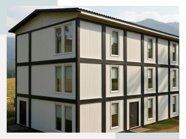 Модульные общежития в Железнодорожном