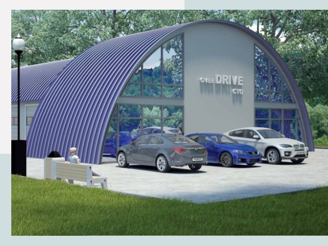 Монтаж ангаров и металлоконструкций от 615 руб.