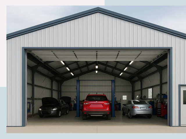 Ангары из сэндвич панелей от 615 руб. в Железнодорожный