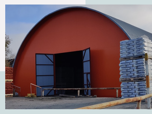 Полукруглые ангары по цене от 615 руб. в Железнодорожный