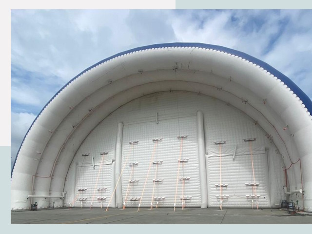 Пневмокаркасные ангары от СтальСтрой-Жлз по цене от 615 руб.