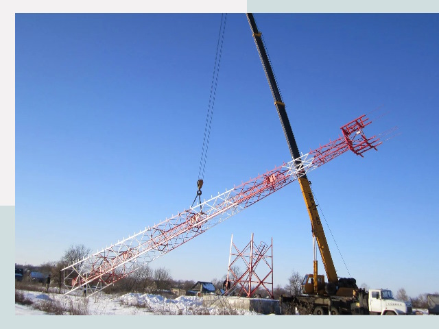 Строительство башен связи в Железнодорожном от 615 руб.