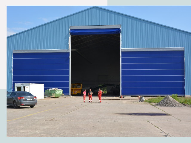 Ангарные ворота в Железнодорожный от СтальСтрой-Жлз по цене 615 руб.