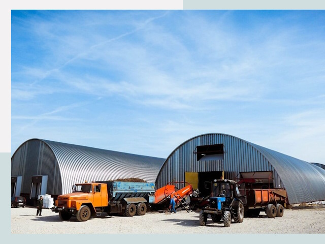 Ангары для спецтехники в Железнодорожном